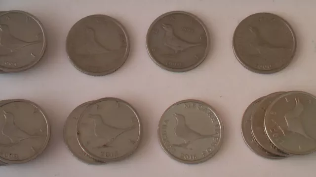 KROATIEN 112 Münzen aus Umlauf zus. 127,38 Kuna gebraucht (1236) 3