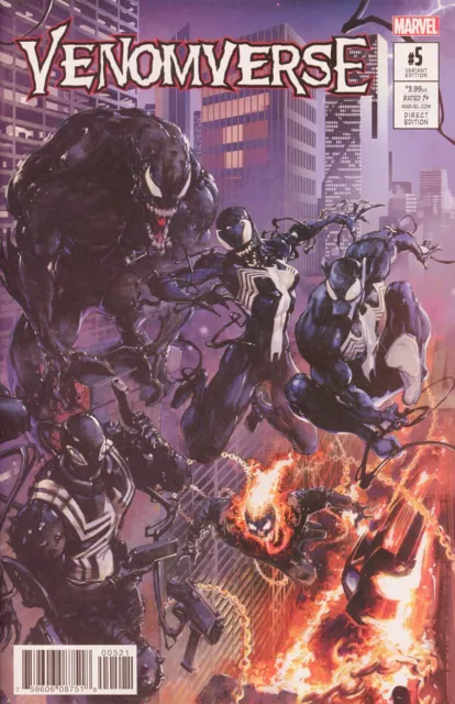 Venomverse 5 Clayton Crain Connecting Variant Nm Venom