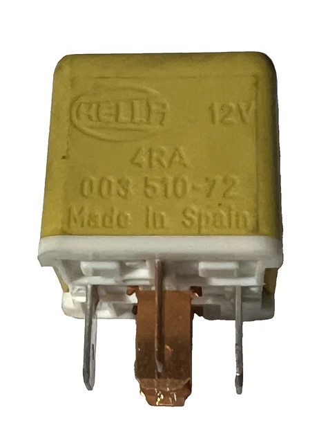 Used Hella Relay – 5-Pack – Fits Volvo Benz BMW – 4RA 003 510-73 / 9130269 – Tested Working – 60-Day Warranty