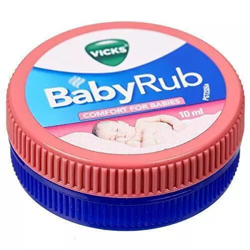 Vicks BabyRub pomada calmante de vapor para bebés Calma y relaja a tu bebé