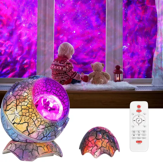 Starry Night Light Projector,Easter Decorations Eggs Star Projector Galaxy Light