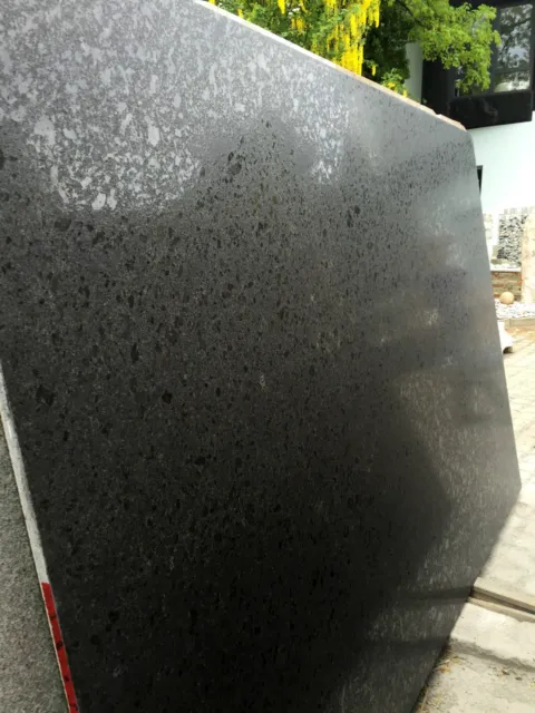 FENSTERBANK ABDECKUNG TISCHPLATTE Arbeitsplatte Küche Granit Steel