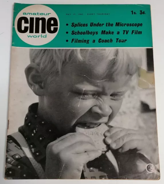 Magazine Vintage Amateur Cine World Film Making Magazine Date May 17th 1962 Eur 407 Picclick Fr 