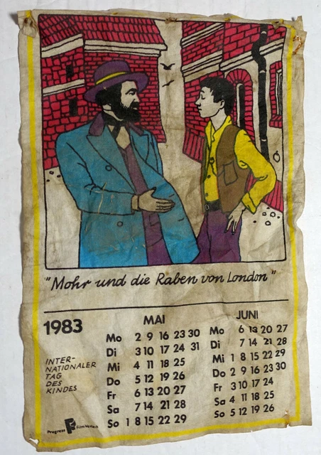 Mohr Und Die Raben Von London Ebay DDR KALENDER 06/1983 Mohr und die Raben von London Film-Verleih