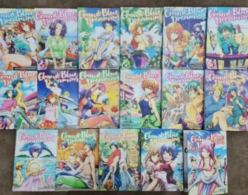 Grand Blue Guranburu Comic Manga vol.1-21 Book set Kenji Inoue