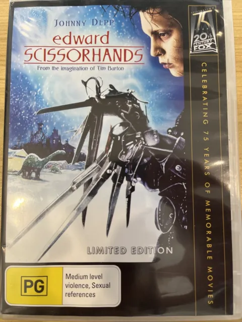 Edward Scissorhands (Limited Edition, DVD, 1990)