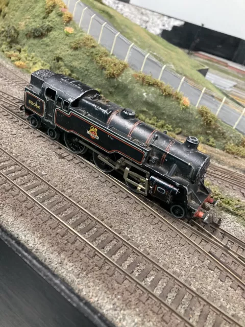 Hornby Dublo OO Gauge 3 Rail Standard Class 4 Tank 80054 BR Black Steam Engine