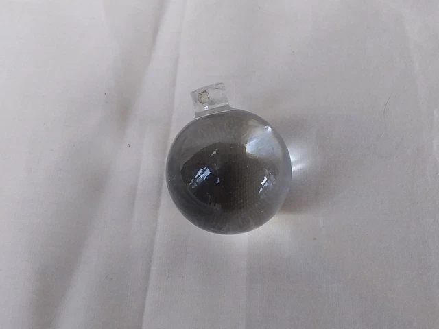 ANCIENNE BOULE De Lustre Lisse En Verre EUR 10,00 - PicClick FR