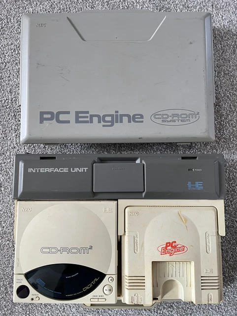 NEC PC ENGINE CD-ROM SYSTEM (NTSC-J) (CD-ROM failure, can't read CD) £ ...