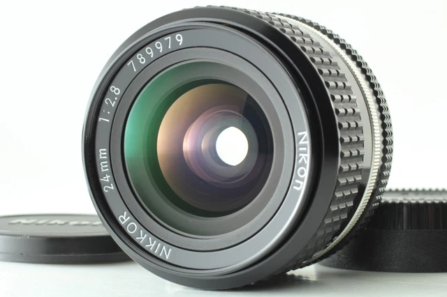 [ Mint Sic ] Nikon AI-S Ais Nikkor 24mm F/2.8 Mf Objectif Grand Angle Japon