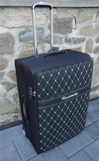 Voiture Coffre de Sac Valise Voyage Aluminium Chariot Roadster 70x45x28 CM