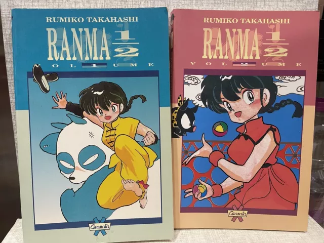 Ranma 1/2 Rumiko Takahashi Manga 2 Volumes Vol 1 E 2