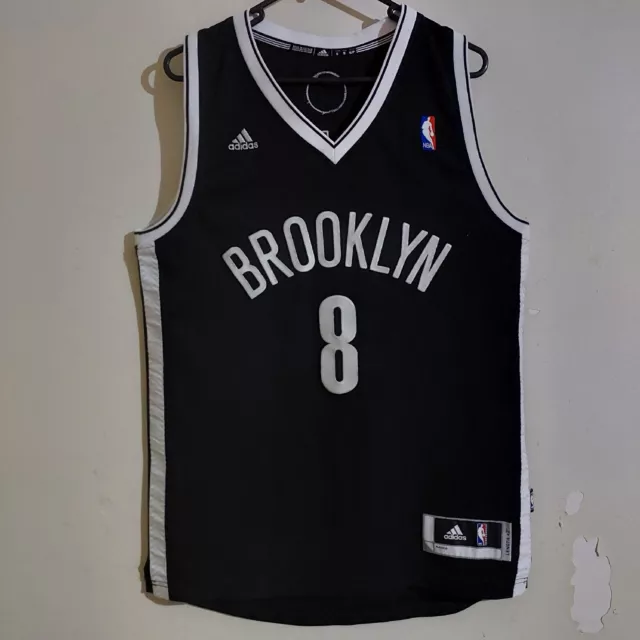 Brooklyn Nets Adidas NBA Jersey #8 Deron Williams Basketball Shirt Men Size  S