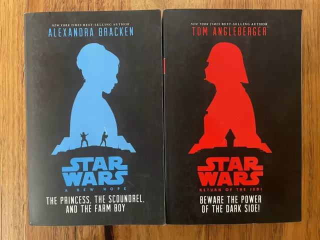 Star Wars A New Hope And Return Of The Jedi YA Novelisations Beware Dark side