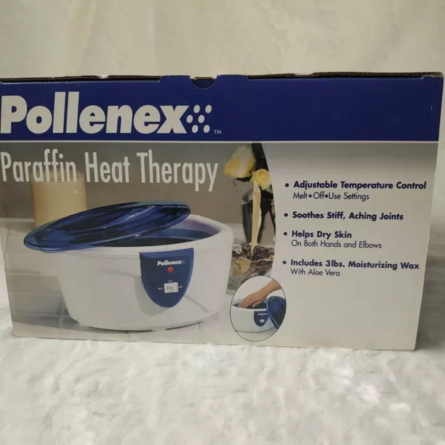 Pollenex Paraffin Heat Therapy PB2Q Waxing Warmer NIB Arthritis Aches Wax/Liners