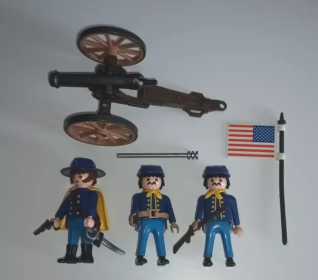 Playmobil Western Nordstaaten/Nordstaatler 3812 Artillerie CUSTOM TOP : ACW #2