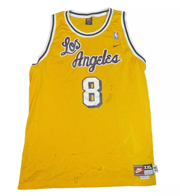 Nike Kobe Bryant Jersey LA Lakers #8 XXL Stitched Sewn 57' Rewind HTF