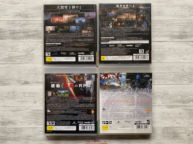 SONY PlayStation 3 PS3 Dark Souls 1  2 & White Knight Chronicles set from Japan 2