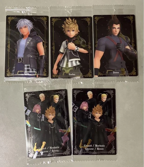 Kingdom Hearts Wafer Cared Set Riku Ventus Roxas