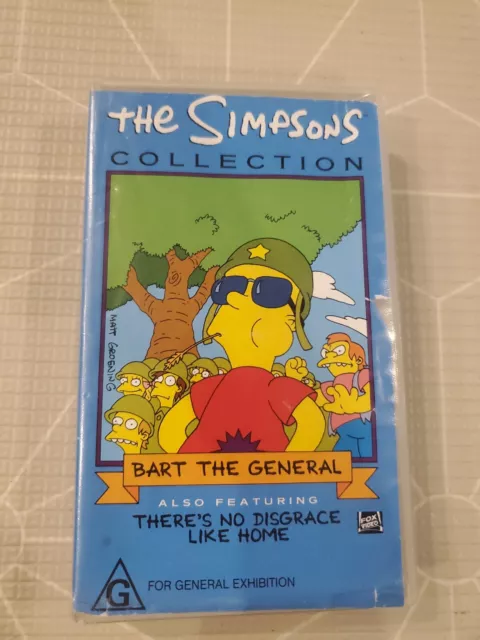 The Simpsons Collection Bart The General Vhs 335 Picclick 