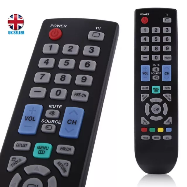 New Replacement Remote Control For Samsung Tv Le22B450C8W Bn59-00865A Universal