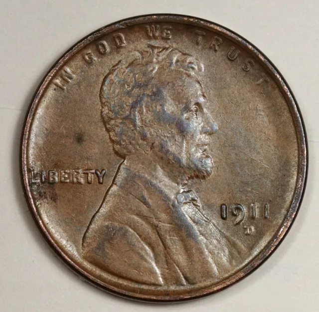 1911-d Lincoln Head Cent.  Brown UNC.  145791