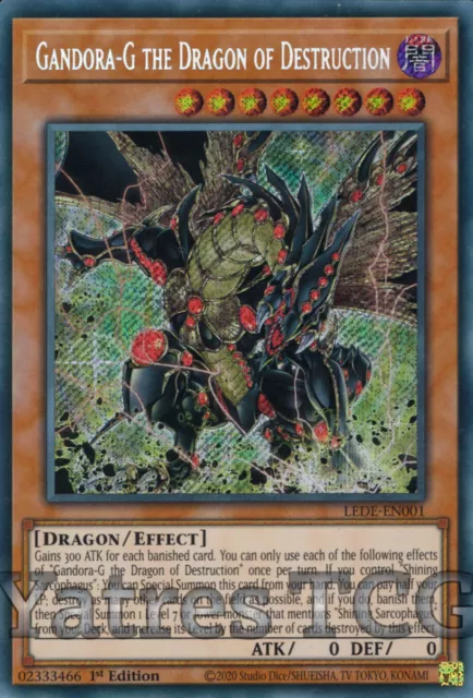 Gandora-G the Dragon of Destruction - LEDE-EN001 - ScR - NM