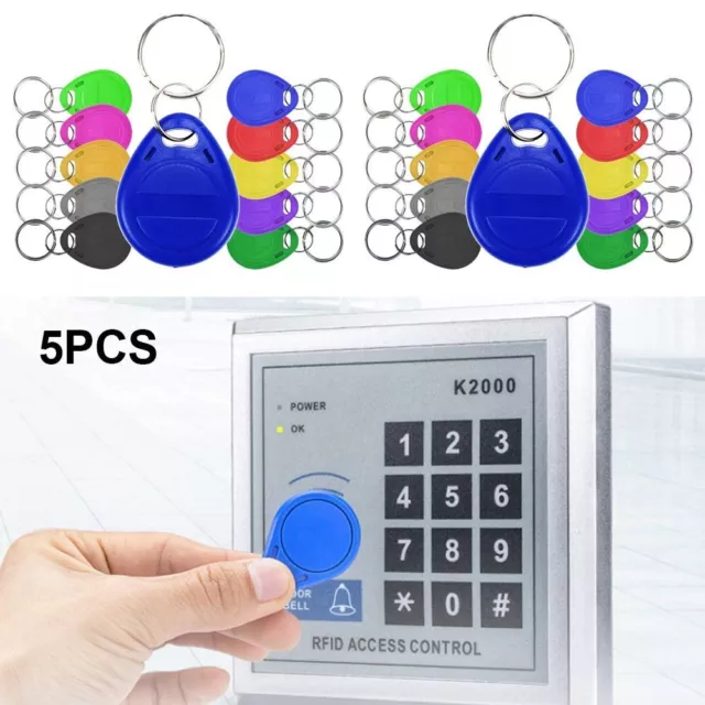 T5577 Zugriffs kontroll schlüssel Ausweis RFID-Tag Token Schlüssel ring