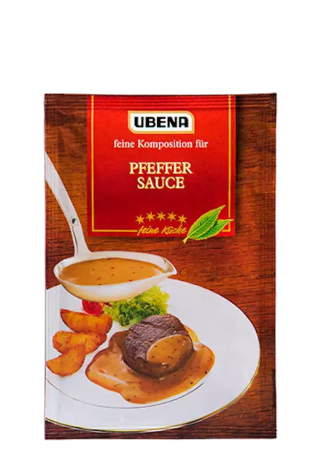 UbenaSauce Pfeffersauce Saucen 0.040kg 4009600040269