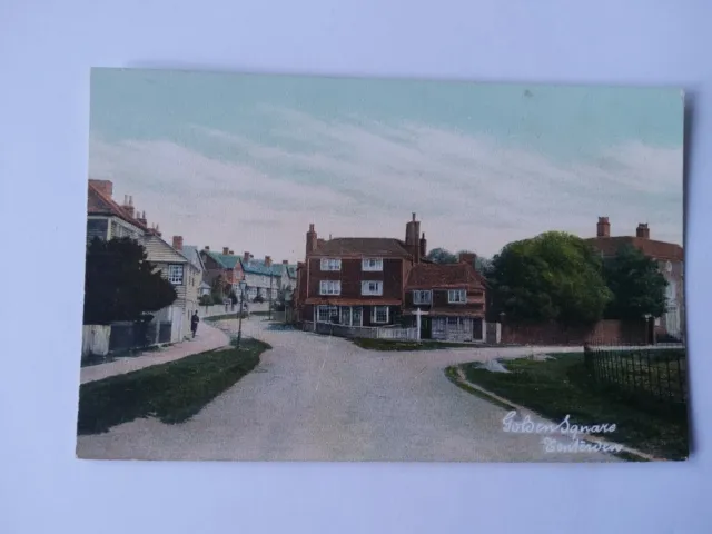Tenterden,  Golden Square , Kent     Vintage De'Ath Postcard   (u52)