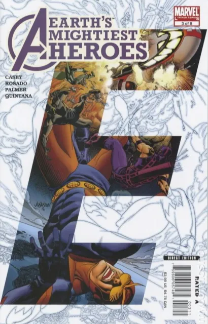 Avengers Earth's Mightiest Heroes #3 FN 2007 Stock Image