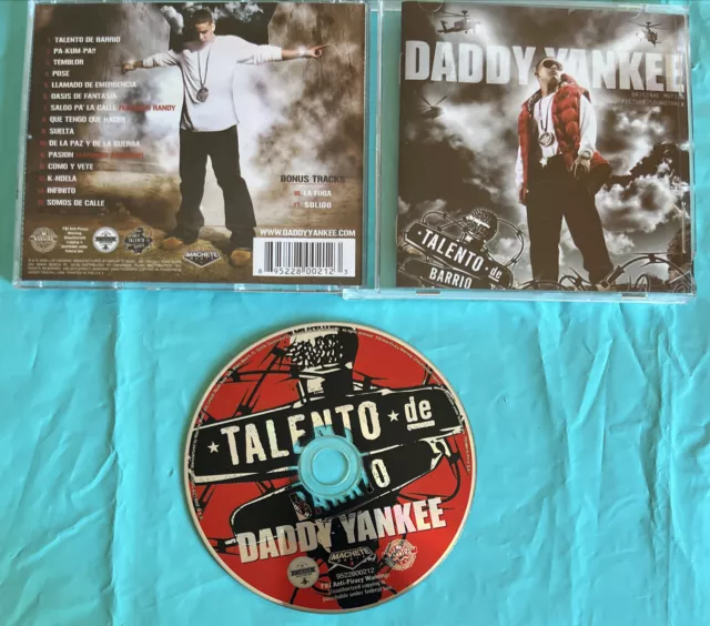 Daddy Yankee Barrio Fino En Directo CD + DVD Bonus track Reggaeton Made in  Japan
