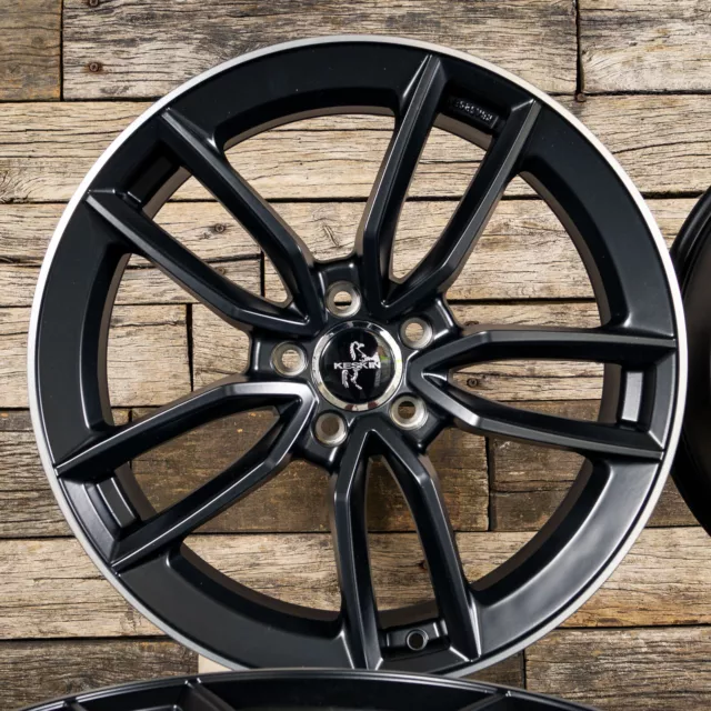 19 Pollici Cerchi KT21 per Mercedes Glc GLC43 GLA45 AMG GLK SLC ABE Opaco Nero