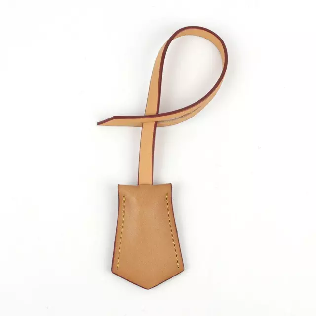 Handmade Real Vachetta Cowhide Leather Key Bell Clochette Luggage Tag Handbags