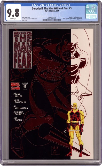 Daredevil the Man without Fear #5 CGC 9.8 1994 4085547020