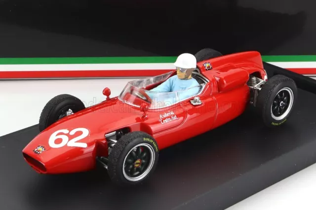 Brumm Cooper F1 T53 Maserati N 62 Italy GP 1961 L.Bandini With Driver Fi - 1:43