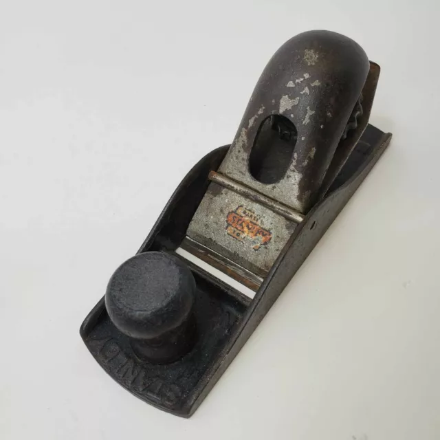 Vintage Stanley Sweetheart No 110 Block Plane; Made in USA.