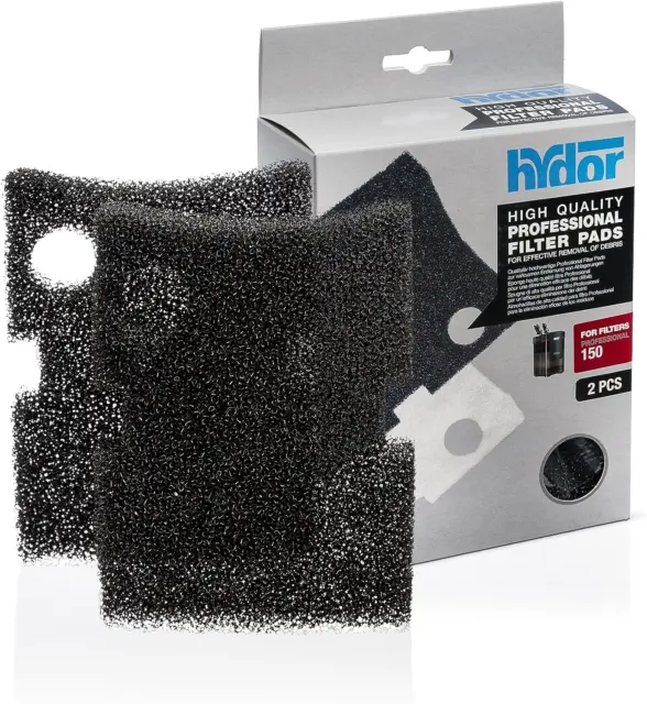 Hydor Professional Black Coarse Sponge Filter Media � Filters Debris from Aqu...