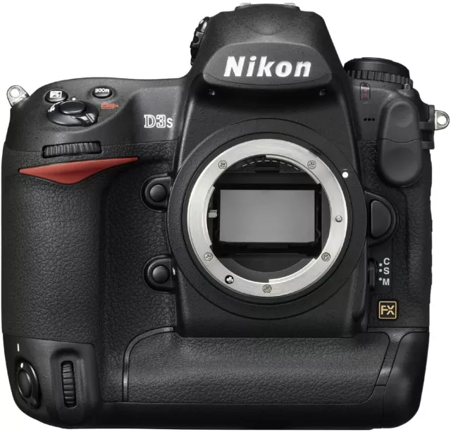 USED Nikon D D3S 12.1 MP Digital SLR Camera - Black (Body Only) FREESHIPPING