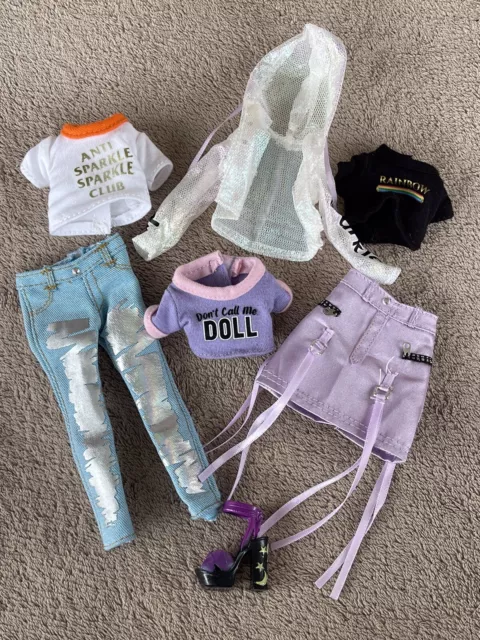 Rainbow High Dolls Clothes Avery Styles Fashion Studio Top Skirt Trousers Etc