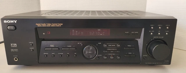 Sony STR K740P 5.1 Channel 80 Watt Receiver Black  Tested Works EXCELLENT!