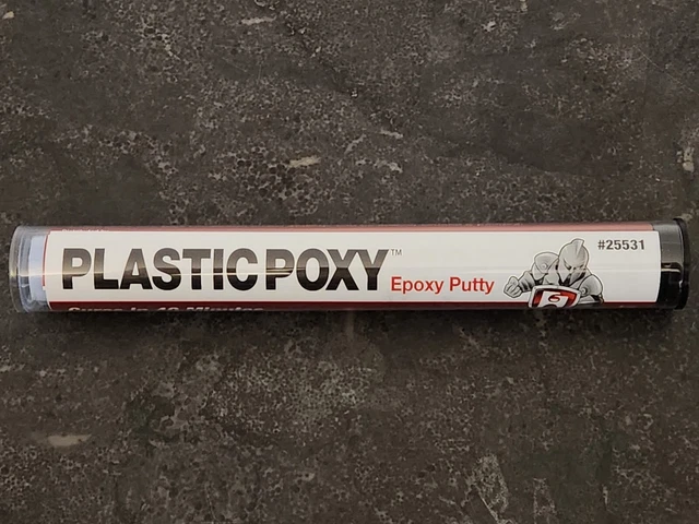 HERCULES Plastic Poxy Epoxy Putty 4 oz. #25531 (Cures In 40 Minutes)