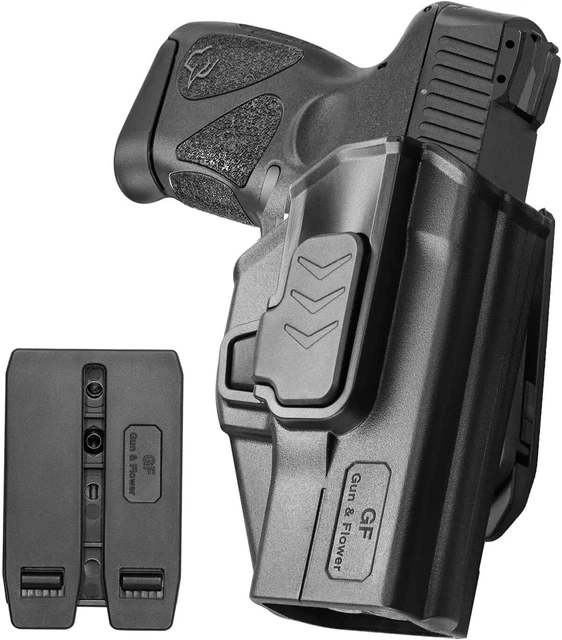 Custom Gun Leather Holster Fits Taurus G2S, G2C, G3C, G2 PT111 - Dragon Pattern - Pulsar Holster...