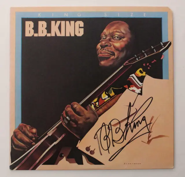 Bb King Signed Autograph Album Vinyl Record - Blues Legend, King Size W/ Jsa Loa