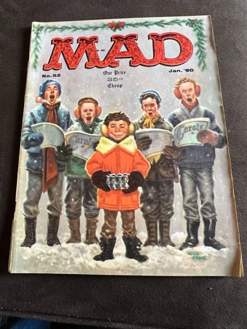Issue No.52 Jan 1960 vintage comic book Mad Magazine
