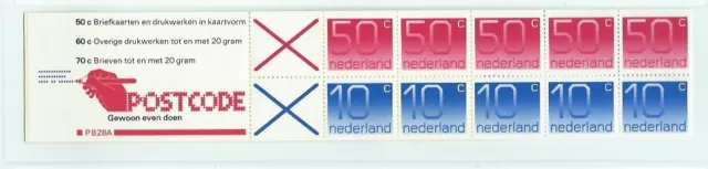 Niederlande Markenheftchen Postzegelboekje PB 28a NVPH