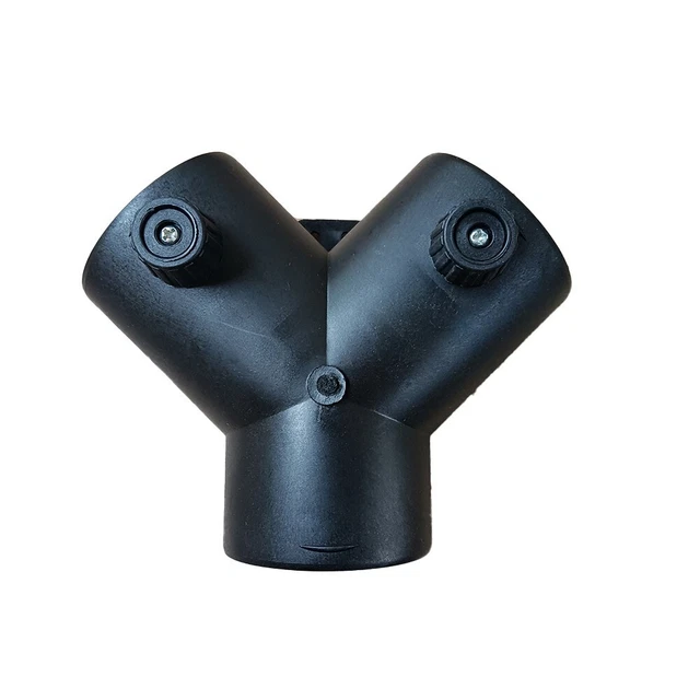 60mm Réglable Y-Connector Avec Interne Baffle for Eberspacher Webasto Propex