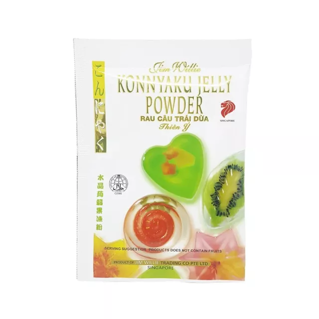 Konnyaku Jelly Powder 15 PACKS x 10g   - Gelatin Powder Singapore