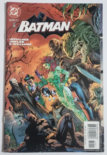Batman 619 VF+ 1st App Hush Jim Lee Villains Cover 1st Print DC Comics 2003 Key
