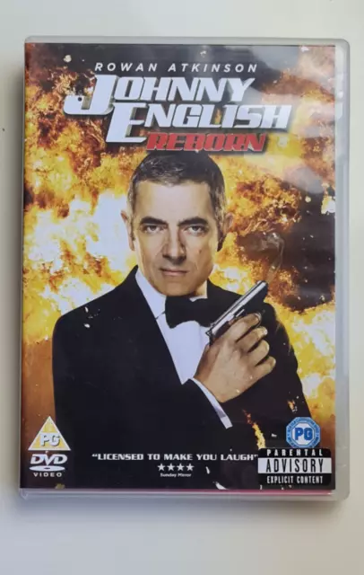 Johnny English Reborn DVD Comedy (2012) Rowan Atkinson